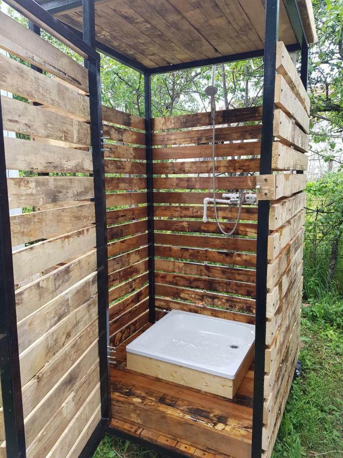 Retezat Retreat - Wood Cabin Clopotiva エクステリア 写真